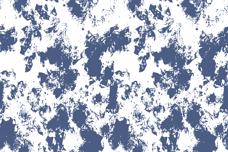 Soyut mavi şekiller orijinal placemats - TenStickers