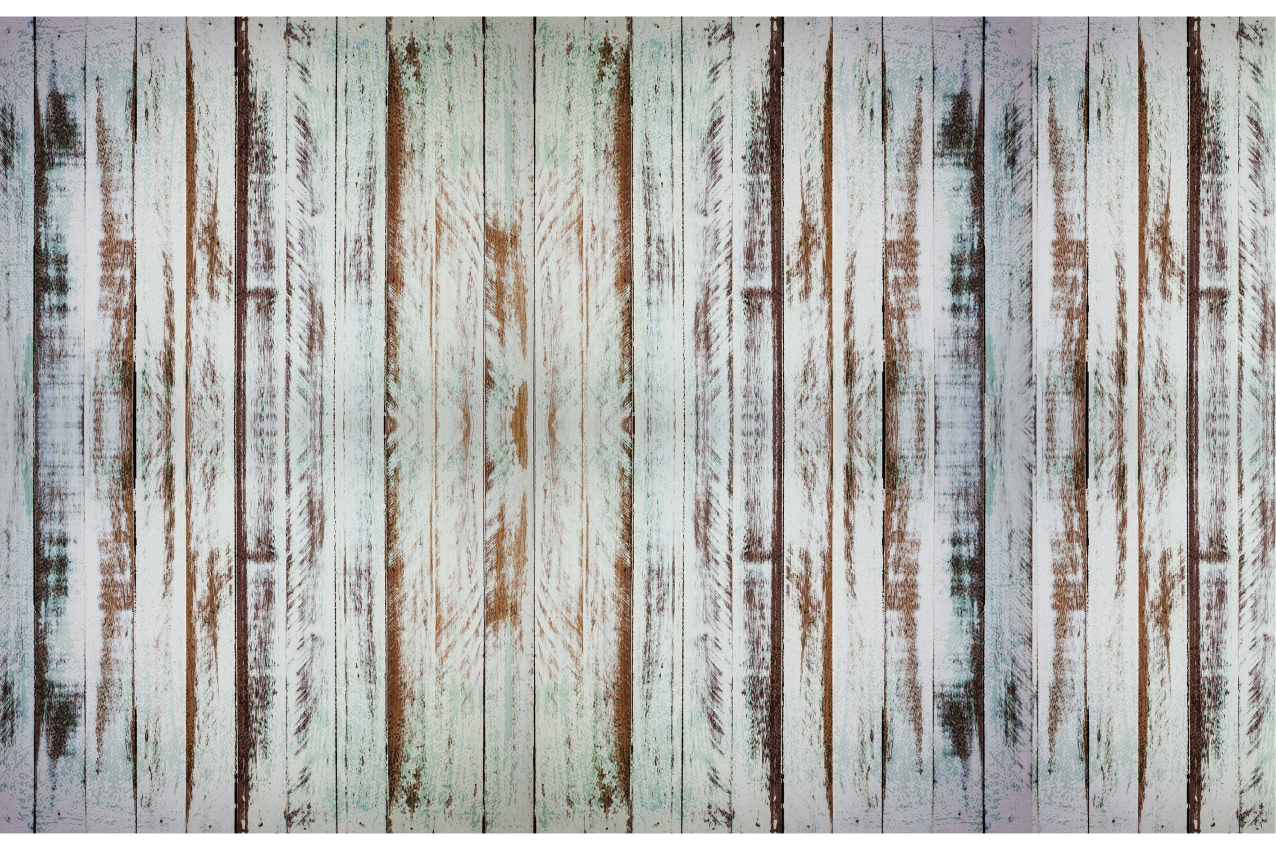 Ahşap dokulu placemats sıyırma - TenStickers