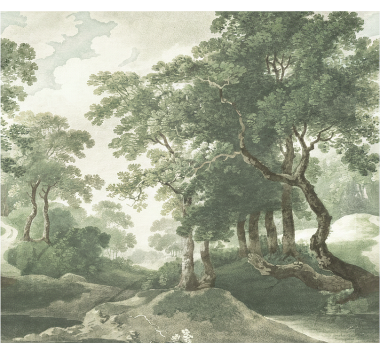 Orman duvar resmi - klasik zamansız doğa - TenStickers