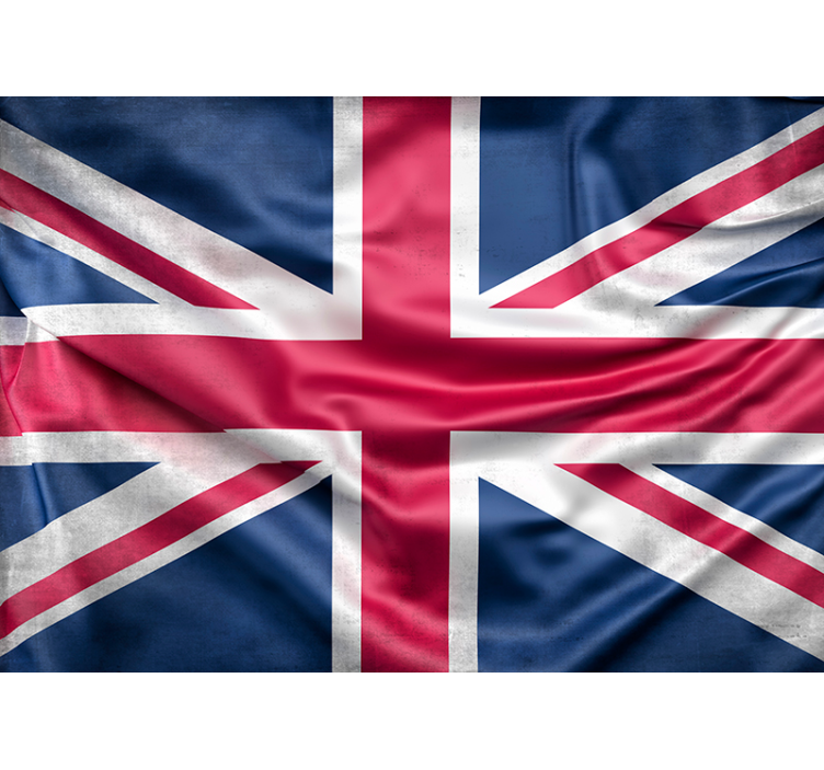 Union jack bayrak londra duvar resmi - TenStickers
