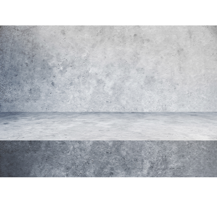 Beton duvar taş duvar resmi - TenStickers