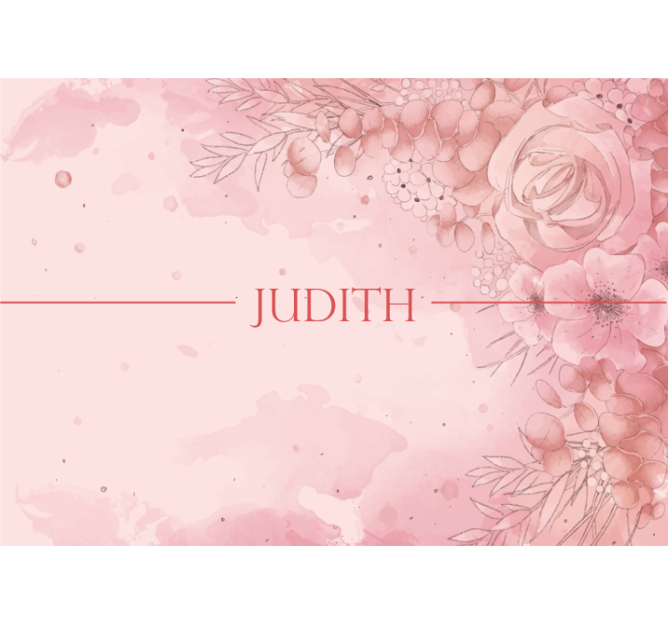 Çiçek duvar resim - Özel Çiçek tasarımı - TenStickers