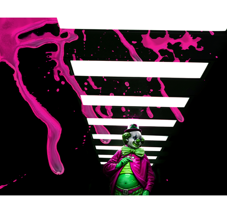 Joker oturma odası duvar resmi - TenStickers