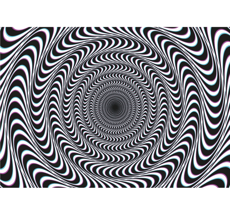 Duvar fotoğrafı hyptonique vison 3d sticker - TenStickers