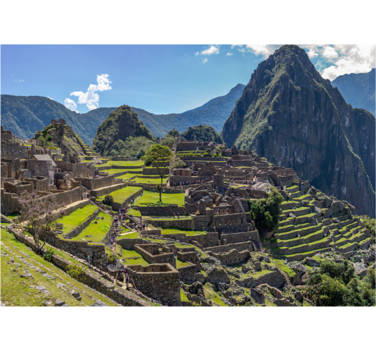 Machu picchu mirası şehir ve ülke duvar resmi - TenStickers