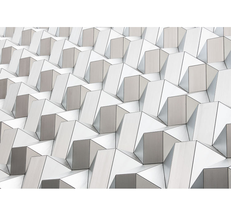 Geometrik dokulu yüzey doku ve desen duvar resim - TenStickers