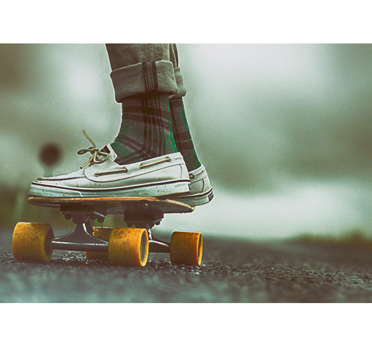 Havalı kaykay stili kentsel sanat duvar resim - TenStickers