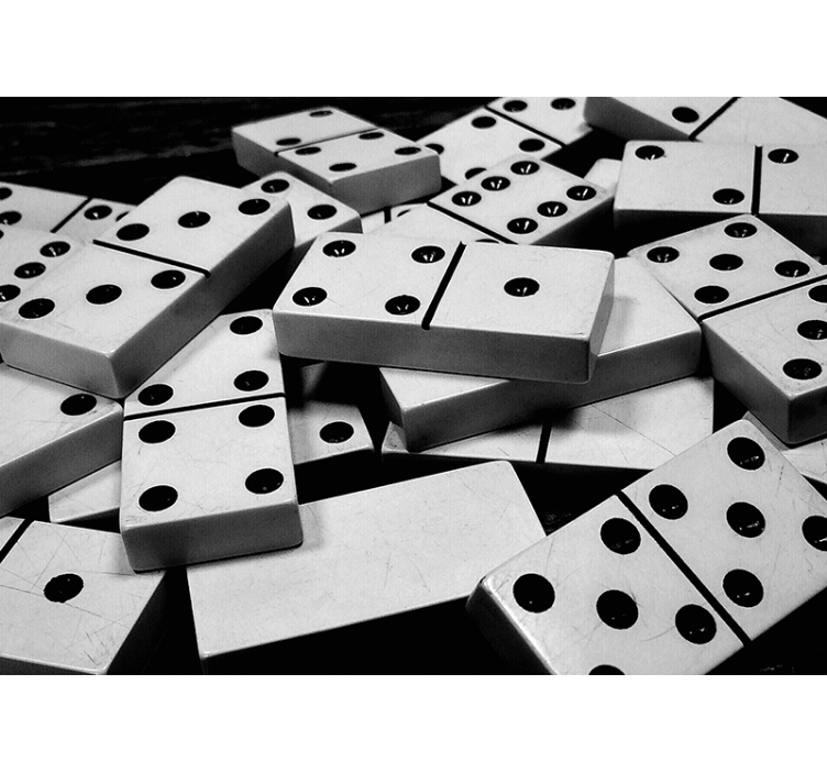 Domino etkisi 3d duvar kağıdı - TenStickers