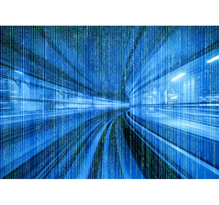 Zaman yolculuğu 3d duvar resmi - TenStickers