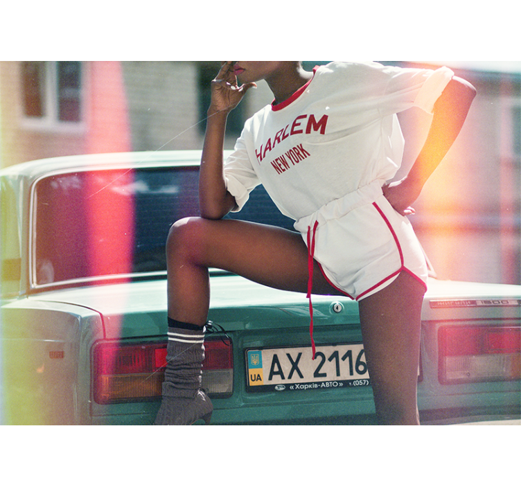 Harlem tarzı poz insanlar duvar resim - TenStickers