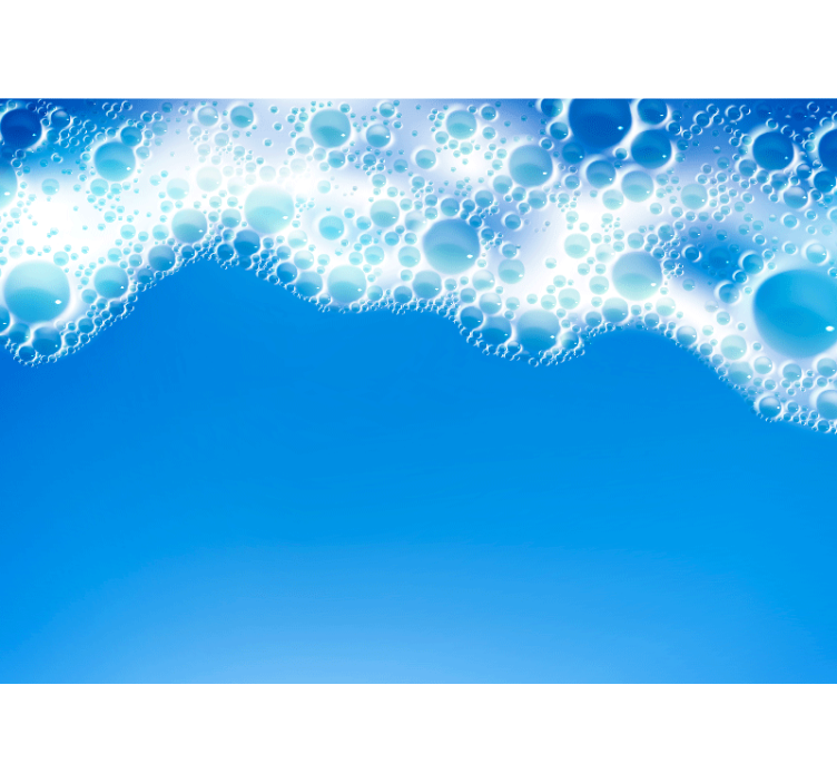 çamaşır baloncukları banyo duvar resimleri - TenStickers