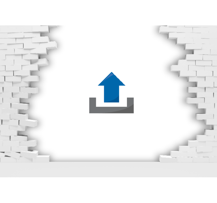 Hayvan duvar resim kutup ayısı su altında - TenStickers