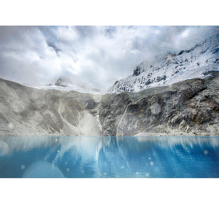 Göl 69 doğa duvar resmi - TenStickers