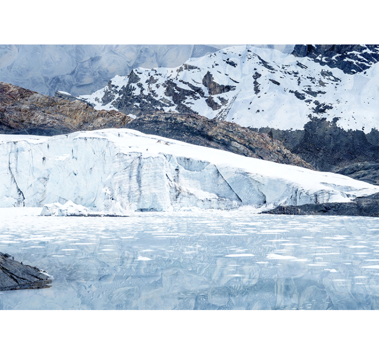 Pastoruri buzul doğa duvar kağıdı - TenStickers