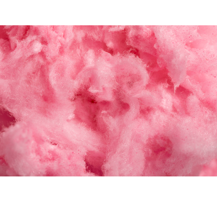 3d gerçekçi pamuk şeker evlilik duvar resimleri - TenStickers