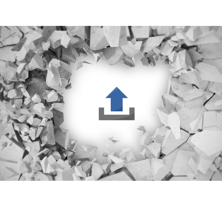 Uzay duvar resmi - kozmik dönüşen enerji - TenStickers