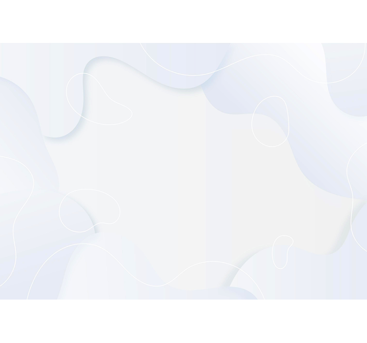 Soyut duvar resim - yumuşak akışkan dalgalar - TenStickers