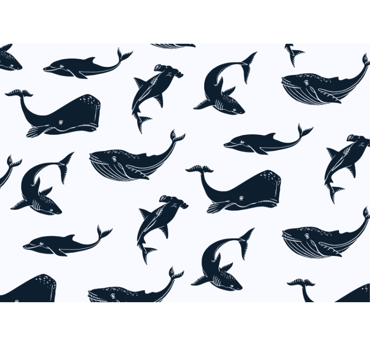 Hayvan duvar resim deniz yaşamı temaları - TenStickers