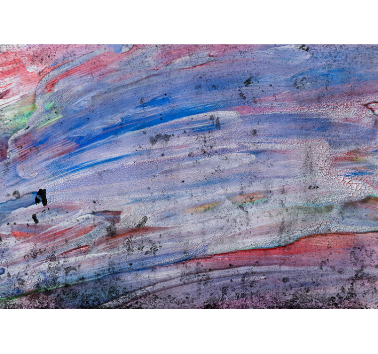 Dinamik renk girdapları soyut duvar resim - TenStickers