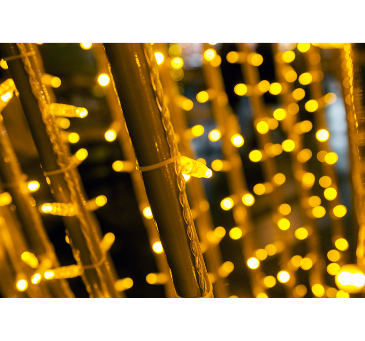 Doku ve desen duvar reslim parlayan işık desenleri - TenStickers