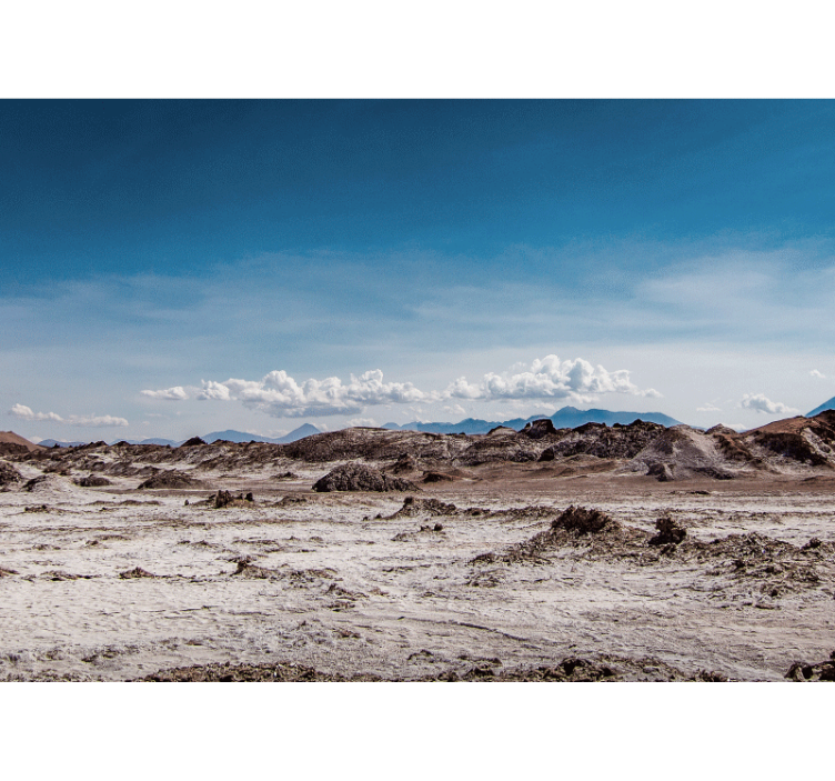 Dağ duvar resim heyelan arazi zirveleri - TenStickers