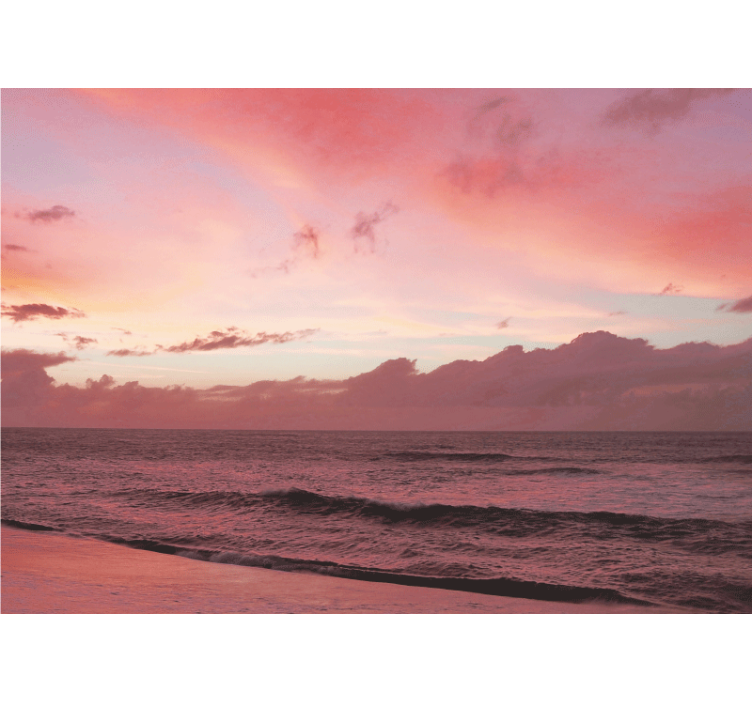 Renkli bulutlar estetik gökyüzü duvar kağıdı - TenStickers