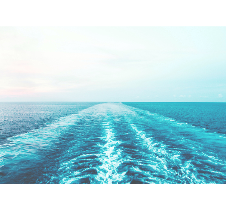 Güzel berrak deniz suyu evlilik duvar resimleri - TenStickers