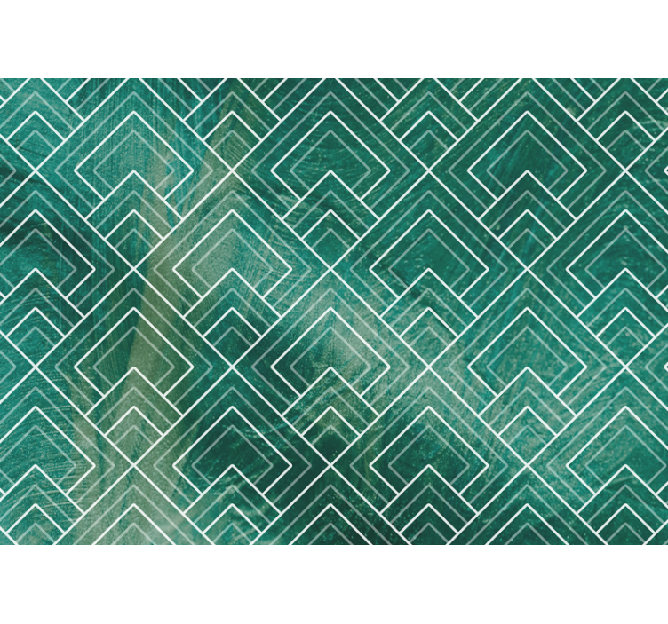 Doku ve desen duvar resim geometrik düzen fikri - TenStickers