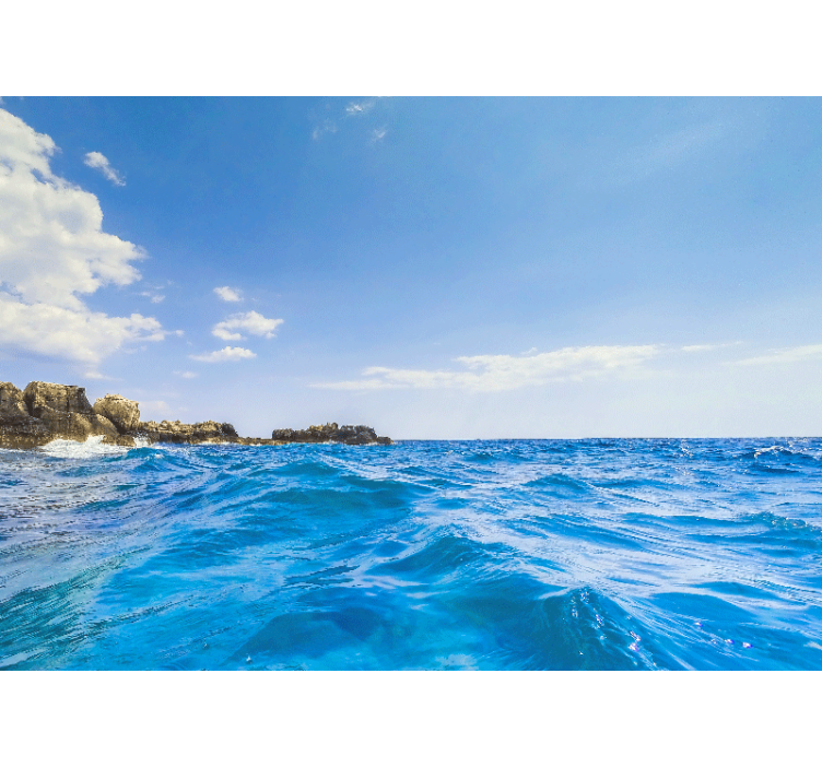 Akdeniz mavi gök duvar resimleri - TenStickers