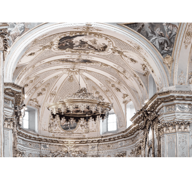 Eski mimari 3d duvar resmi - TenStickers