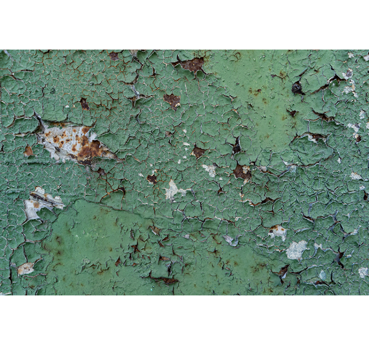 Rozlanmış soyulmuş metal doku ve desen duvar halısı - TenStickers