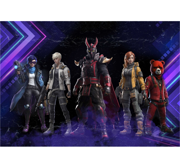 Futuristik karakterleri Türkçeye çevirFuturistik karakterler genç - TenStickers