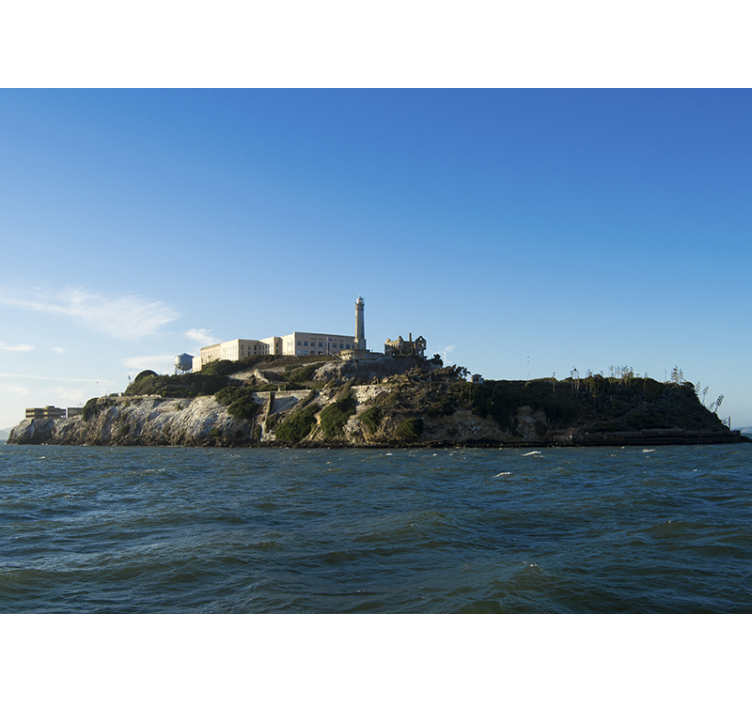 Alcatraz adası duvar resmi - TenStickers