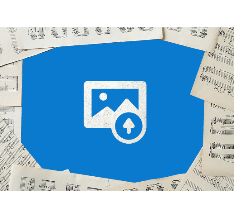 Gitar ve nota genç yatak odası duvar reslim - TenStickers