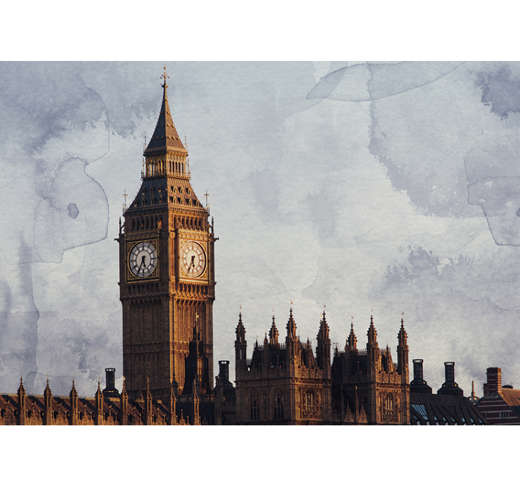 Big ben kulesi Londra duvar resim - TenStickers