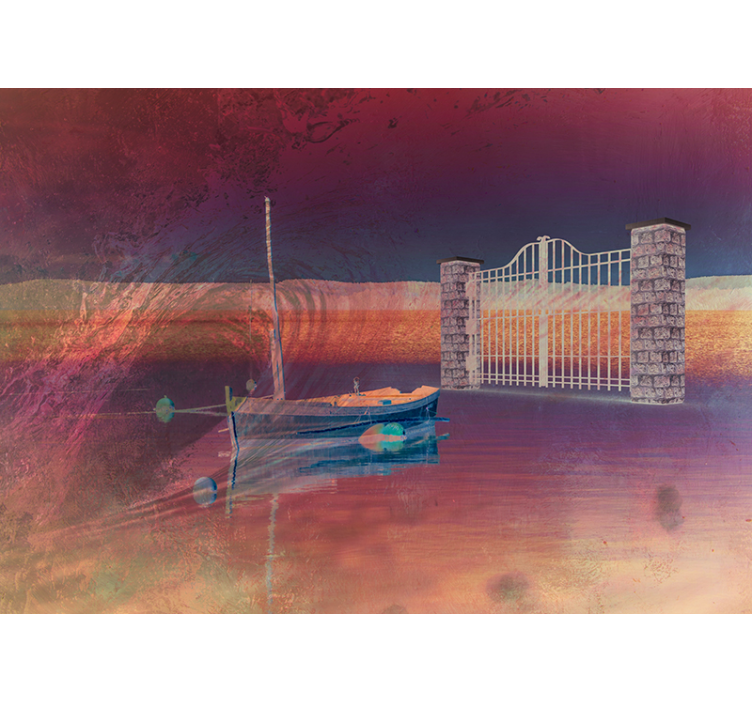 Okyanusta deniz kapısı çocuklar duvar resimleri - TenStickers