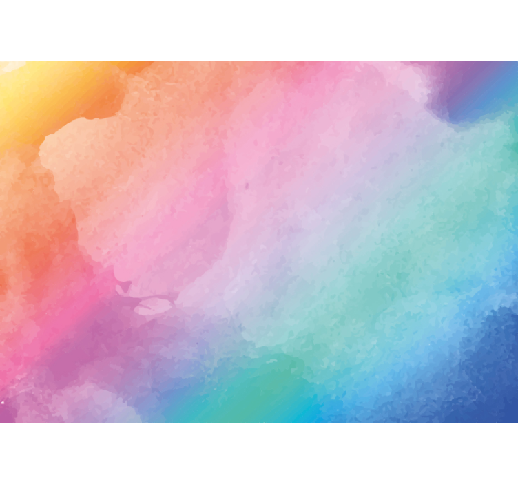 Soyut duvar resim - canlı fırça İzleri - TenStickers