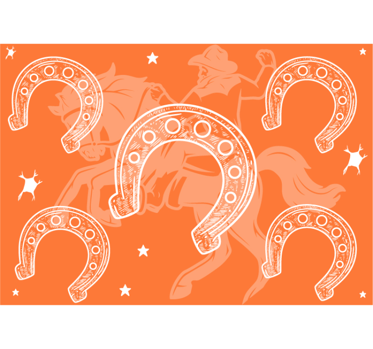 At nalı duvar resmi - TenStickers