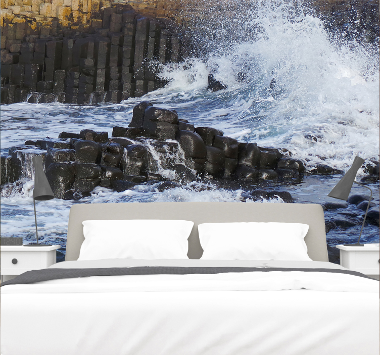 Devin causeway doğa duvar resmi - TenStickers