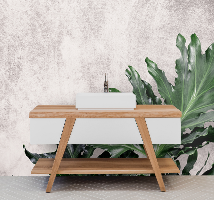 Doğa duvar resim - bol yeşil yapraklar - TenStickers