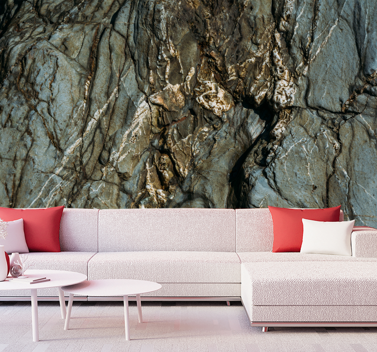 Doğal taş duvar fotoğraf duvar - TenStickers