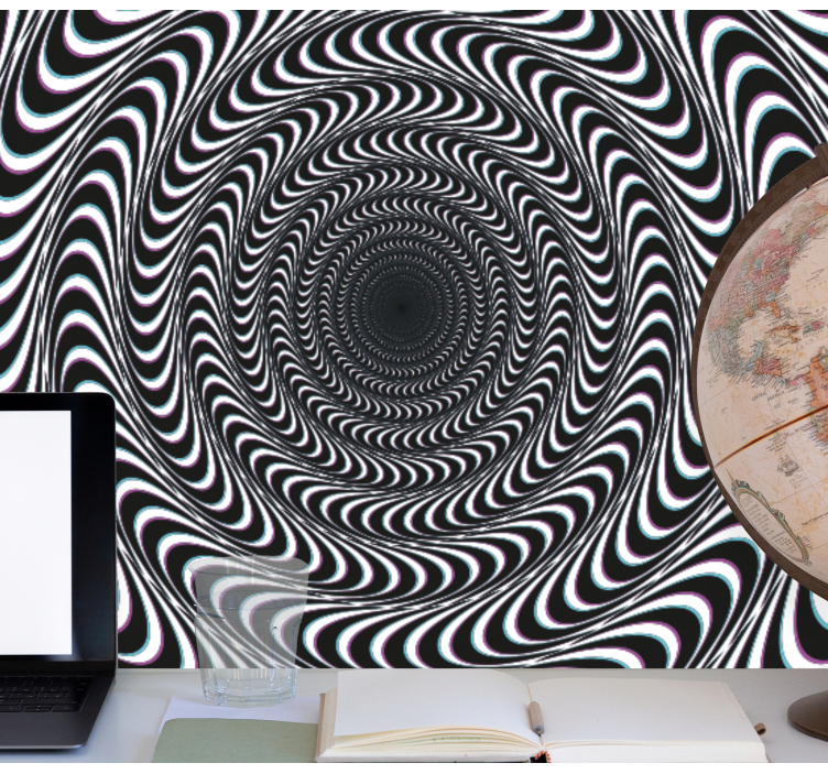 Duvar fotoğrafı hyptonique vison 3d sticker - TenStickers