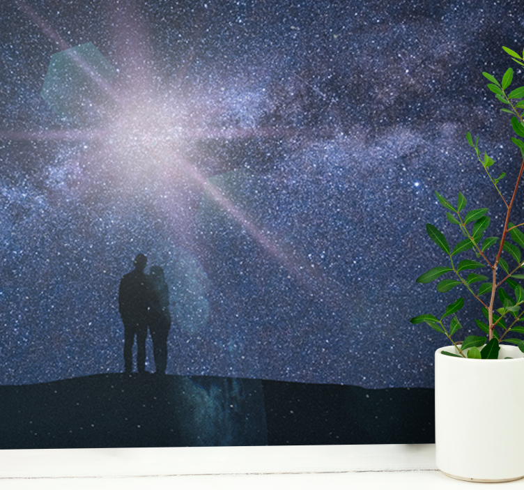 Gökyüzüne bakmak uzay duvar resmi - TenStickers
