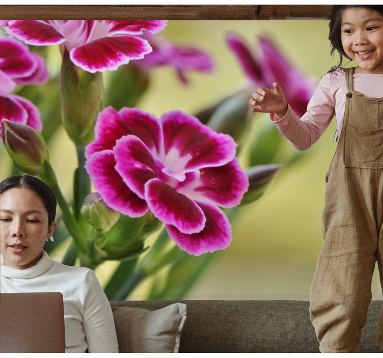 Haşhaş duvar resmi - Çiçeksel keyif - TenStickers