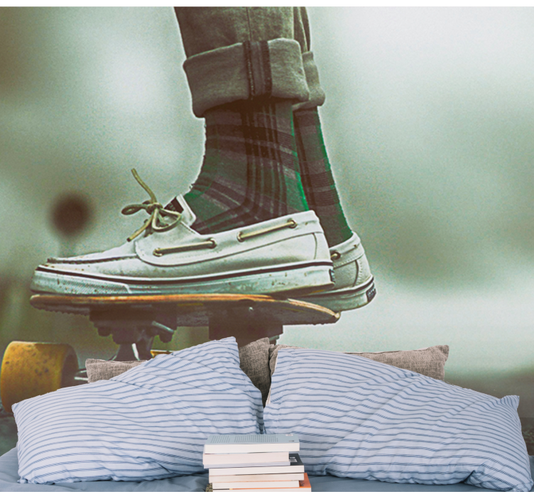 Havalı kaykay stili kentsel sanat duvar resim - TenStickers