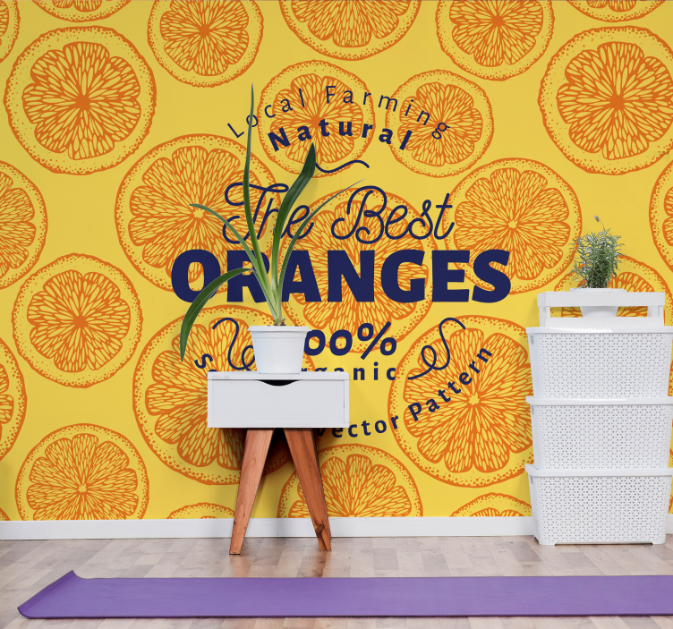 Hayvan duvar resim - en İyi portakal doğal tarım - TenStickers