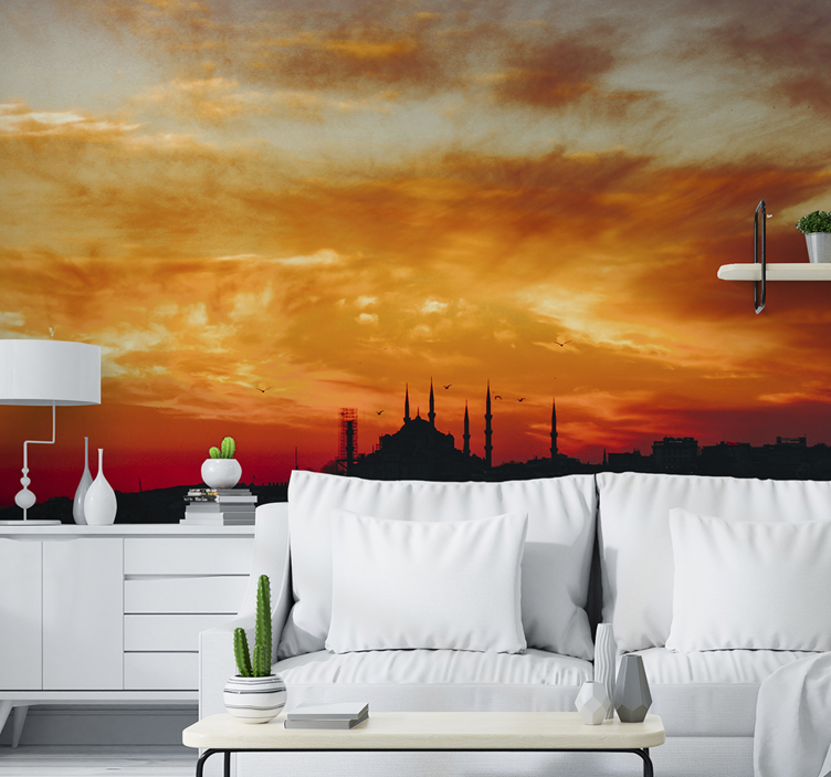 Istanbul manzarası duvar resmi - TenStickers