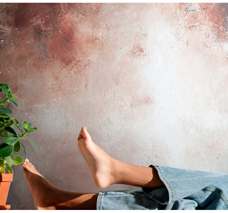 Renkli arka plan evlilik duvar resimleri boya - TenStickers