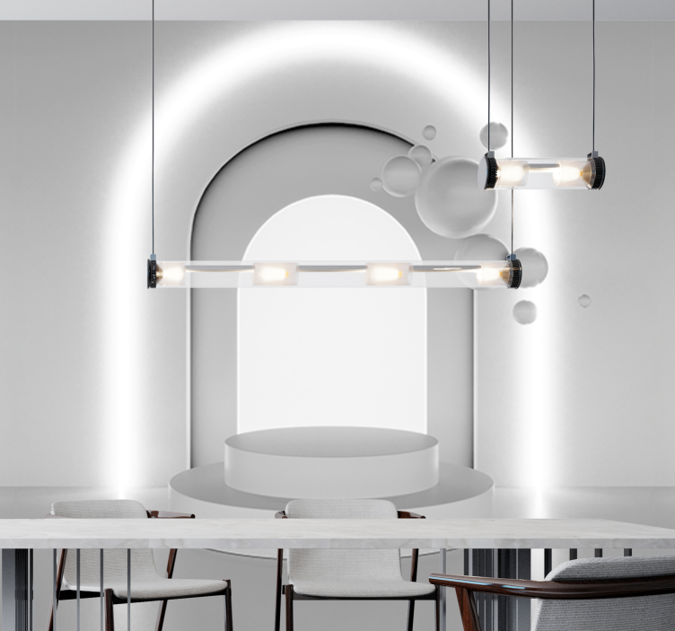 Soyut duvar resim geometrik kemer tasarımı - TenStickers