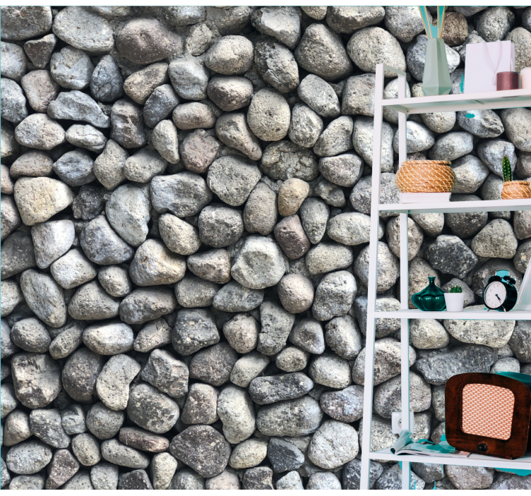 Taş duvar resim - dokulu taş yüzey - TenStickers